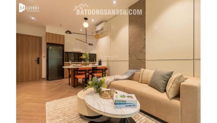 Masteri Đà Nẵng, độc quyền căn 2PN view pháo hoa toà A trục 12 tầng 10, giá công khai 6 tỷ 7